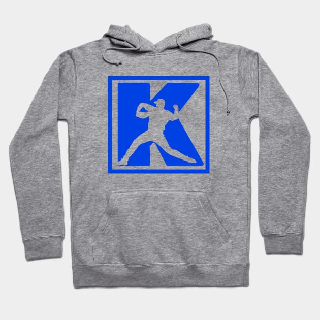 Baseball Pitcher Pitching K Strikeout Baseball Funny Saying Hoodie by TeeCreations